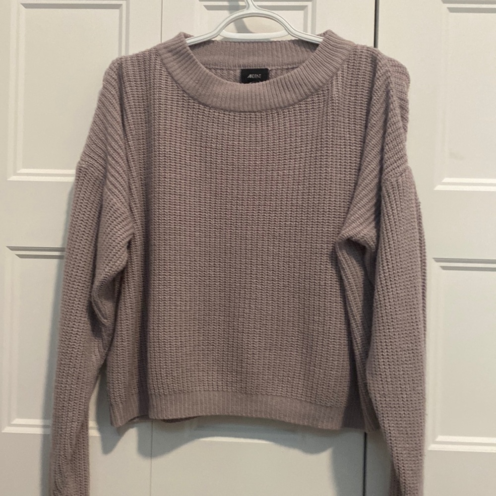 Purple Knit Sweater